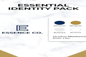 design a complete brand identity guide