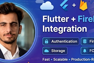 integrate firebase services in flutter app