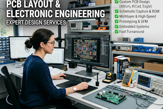handle pcb layout and electronic engineering projects