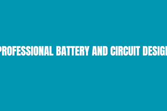 design custom battery pack, pcb, and electronics