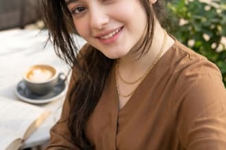be create realistic fashion photo model image