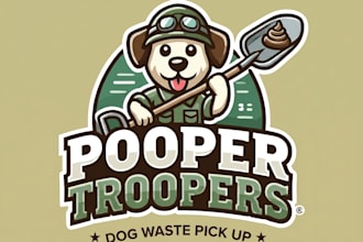 make modern animal dog pet care veterinary logo