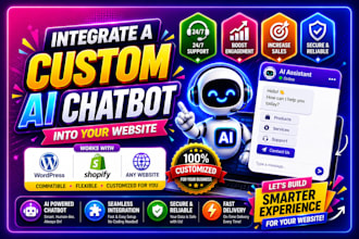 integrate custom ai chatbot into your website