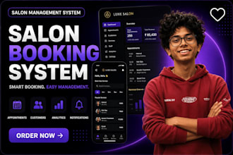 build a premium salon booking and management system