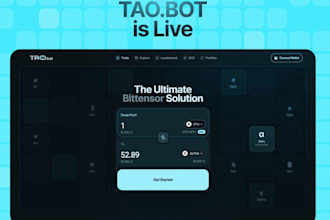 build a profitable bittensor tao trading bot and staking automation script