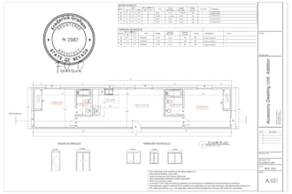 draw site plan and floor plan for permit