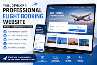 build a modern airline ticket booking system