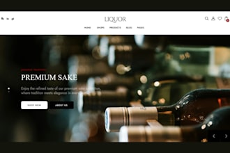 design wine website wine shopify store liquior store juice website juice label