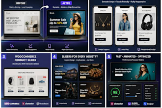 create a dynamic wordpress slider or responsive carousel