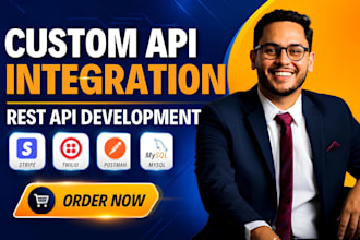 do custom API integration and third party rest API development