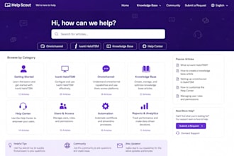 create knowledge base help document site help scout document360 ivanti haloitsm