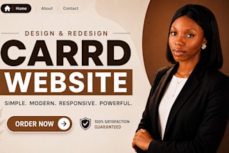 design carrd website design carrd landing page redesign carrd co website design
