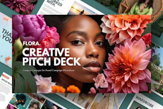 design high quality powerpoint presentation, investor pitch deck, medical slides