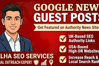 provide permanent do follow backlinks premium guest blogging