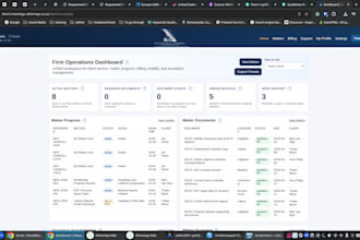 build a custom web app, admin dashboard or business platform