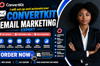 set up and automate your convertkit email marketing