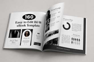 do editable canva ebook , workbook, kindle ebook formatting, lead magnet pdf
