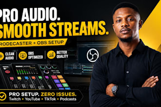 setup rodecaster pro 2 with obs for clean streaming audio
