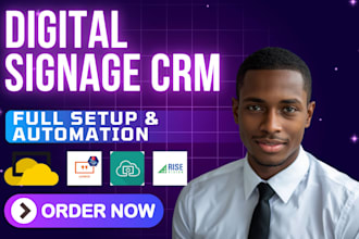 setup and automate digital signage CRM screencloud yodeck optisigns rise vision