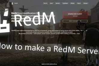 develop redm scripts and setup a full redm roleplay  server