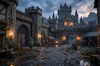 create 3d game environment, level design, unity environment, environment art