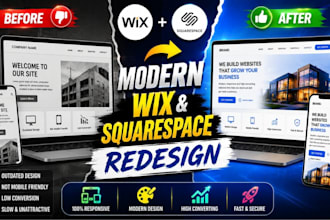 redesign wix website design squarespace site wix redesign squarespace redesign