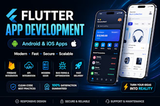develop, fix, or customize your flutter app