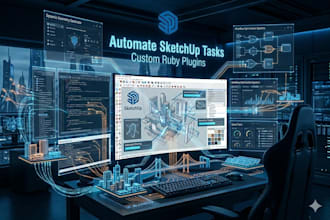 automate repetitive sketchup tasks with custom ruby plugins