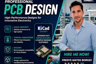 design a production ready pcb for your embedded or iot product