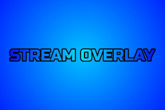 design custom animated stream overlay
