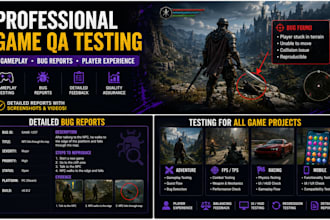 professionally test your game a
