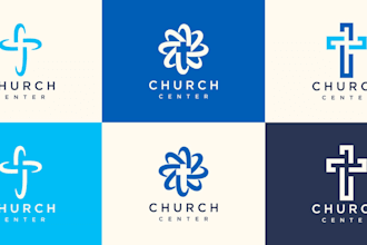 design modern religious, church, and spiritual logo design