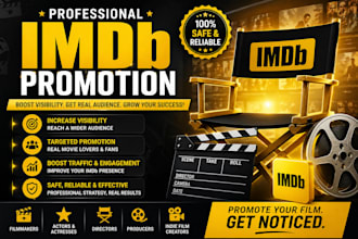 do imdb page promotion increase your movie on imdb