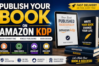 do KDP book publishing formatting and kindle upload kdp ads for fiction books