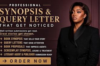your query letter book synopsis book proposal for literary agents