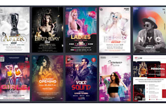 design flyer or poster