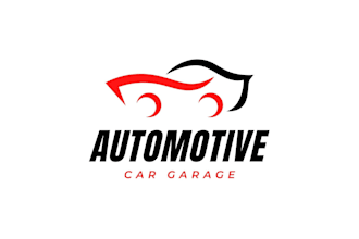 design a modern automotive logo for car brands garage and auto shop