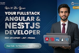 create an angular admin dashboard with nestjs rest API backend