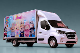 do custom truck wrap design and trailer wrap design