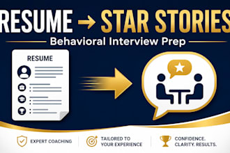 turn your resume into powerful star interview stories