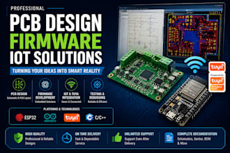 pro pcb designs, tuya module, firmware, pcb, electrical engineer, all projects