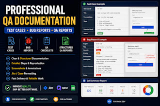 do QA documentation for you