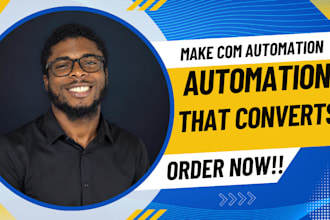 setup make com automation, fix made com scenario and build your make com