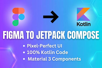 convert figma design into clean jetpack compose UI