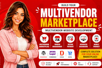 develop multivendor website ecommerce multivendor marketplace wordpress website