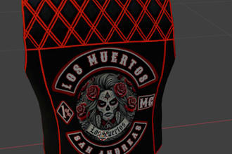 create mc kuttes, kuttes, fivem vest, flag, mc bike, patch, kuttes