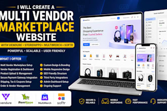 create multi vendor marketplace website with vendure storehippo multimerch softr