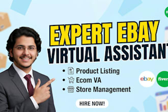 handle complete ebay store management