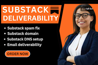 fix substack deliverability spam issues and domain setup
