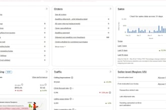 provide professional ebay and walmart store management